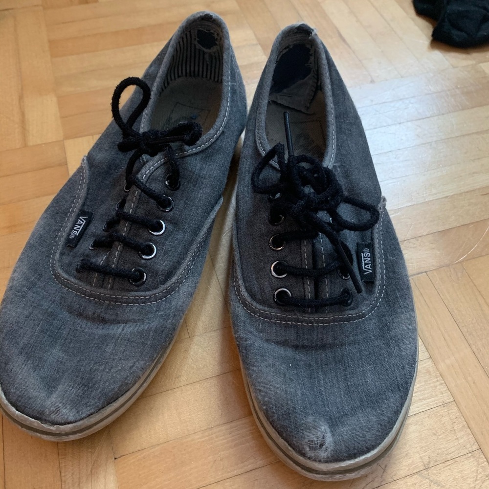 Grey vans